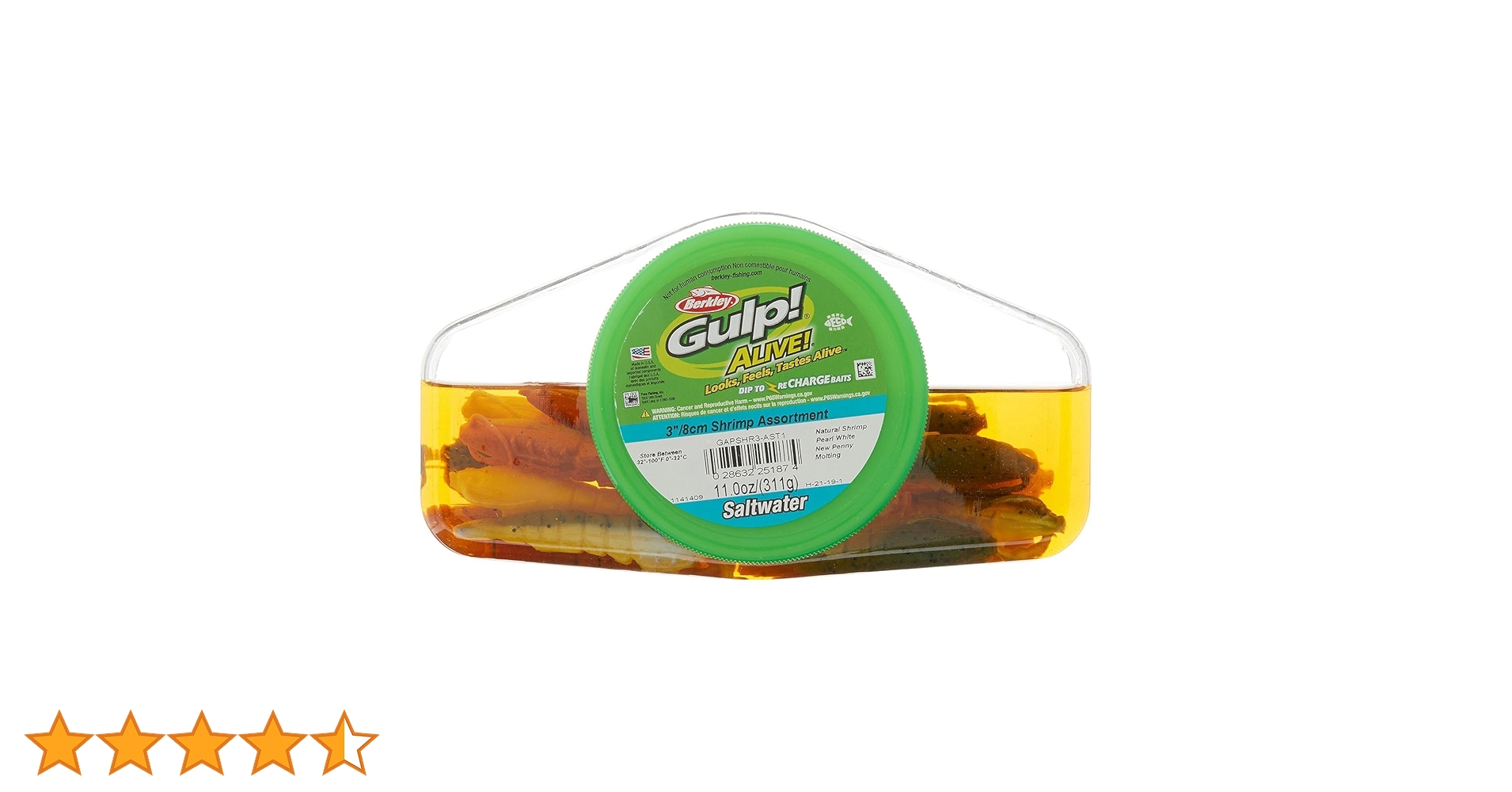 Amazon.co.jp: バークレー18オンスのガルプアライブエビの餌